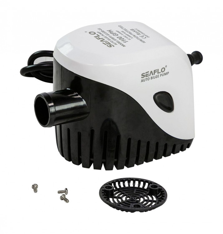 Помпа осушительная 12 В, 1100GPH (4163,5 л/час), автоматическая, SeaFlo, арт. SFBP1G110011,          SeaFlo  Помпа осушительная 12 В, 1100GPH (4163,5 л/час), автоматическая, SeaFlo, арт. SFBP1G110011,          SeaFlo