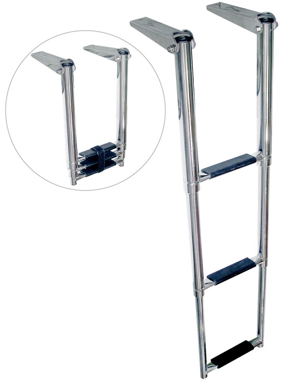 Трап телескопический, 210 мм, 3 ступени, арт. 10247443,  