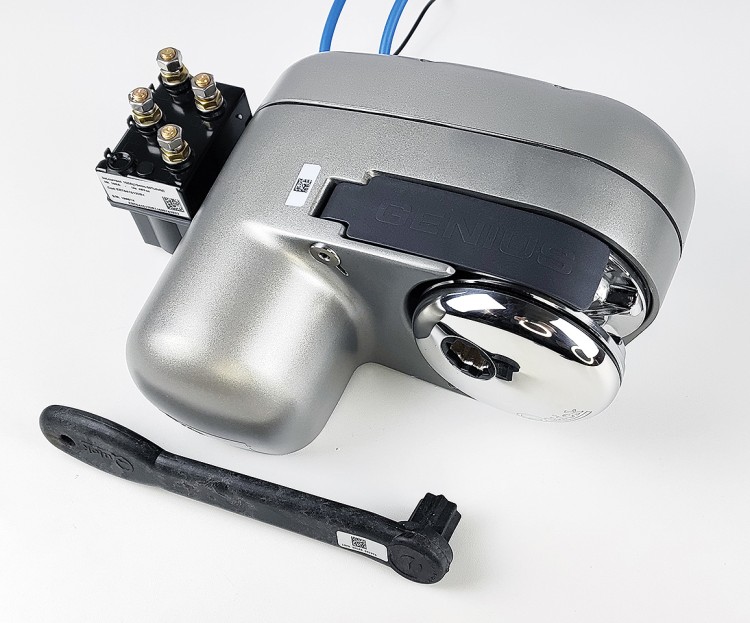 Якорная лебедка «Genius», 800W, 12V, арт. 10236158,          Quick 
