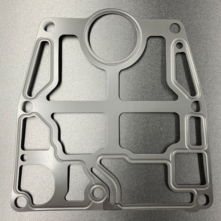 Прокладка под блок Yamaha F9.9-20 (Yamaha), арт. 6AH-11351-10,          Yamaha 