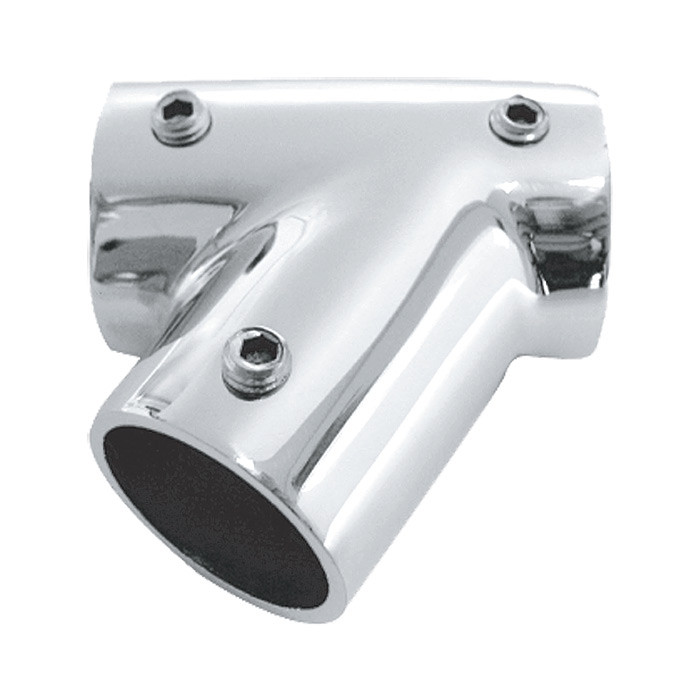 Тройник леера 25.4мм, 60 град, левый, арт. 0644-0125,          CIM 