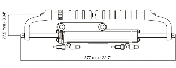 Гидравлическая рулевая система Gotech, арт. 10268664,          Ultraflex  Гидравлическая рулевая система Gotech, арт. 10268664,          Ultraflex