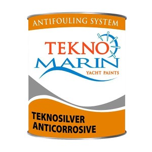 Универсальный однокомпонентный антикоррозийный грунт Teknosilver 2,25 л