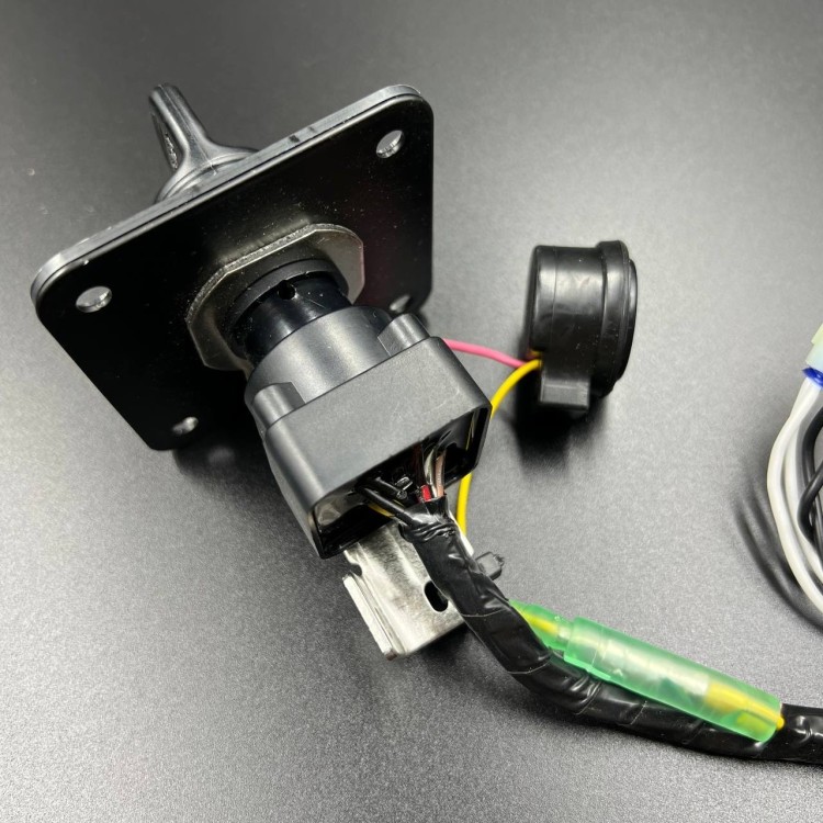 Панель c кнопкой аварийной остановки двигателя с чекой Yamaha F250-350 (PWB), арт. 64D-82570-31-K,          POWEROB 