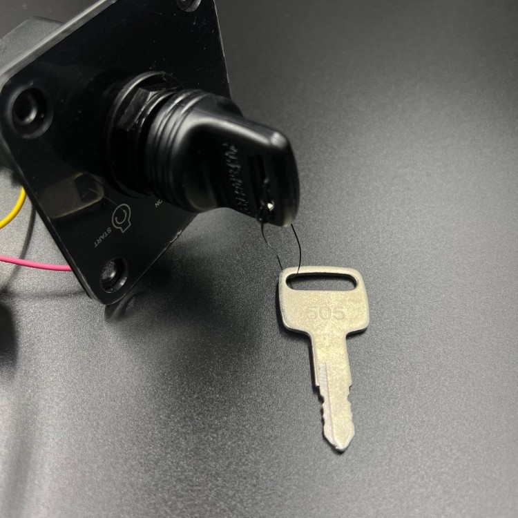 Панель c кнопкой аварийной остановки двигателя с чекой Yamaha F250-350 (PWB), арт. 64D-82570-31-K,          POWEROB 