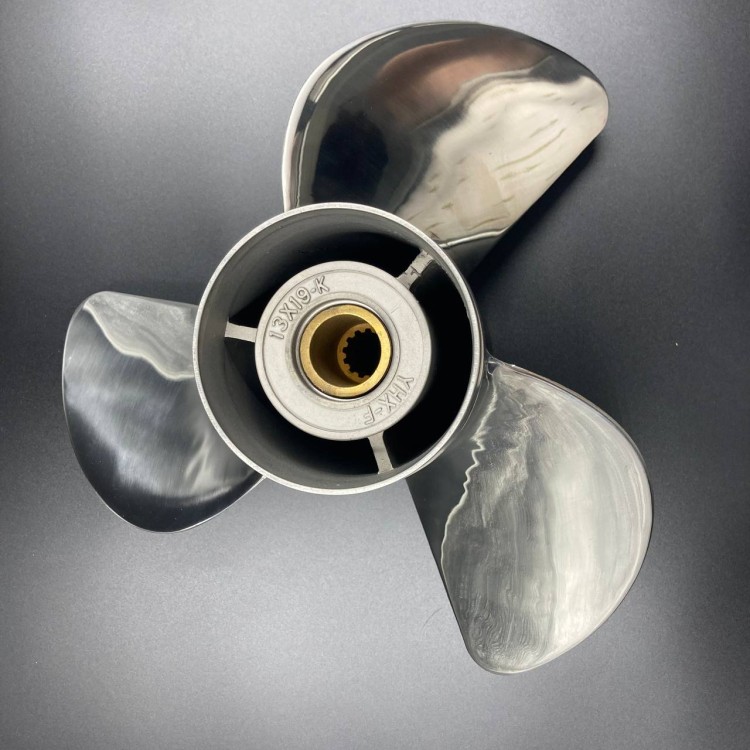 Гребной винт Suzuki DT75-DT140; DF60-DF70 (3x13x19) (Сталь), арт. 58100-94522-019-K,          YHS 