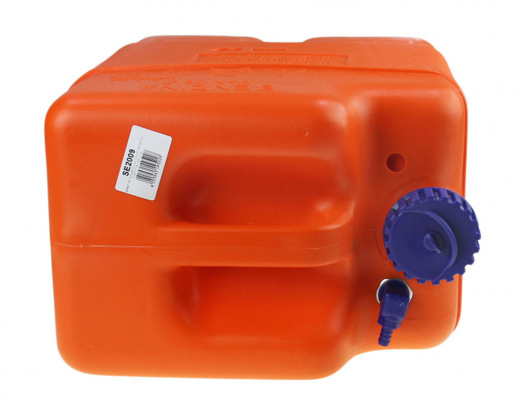 Бак топливный вертикальный переносной без указателя уровня в комплекте с переходником "елочка", 22 л, арт. SE2009,          CAN-SB  Бак топливный вертикальный переносной без указателя уровня в комплекте с переходником "елочка", 22 л, арт. SE2009,          CAN-SB