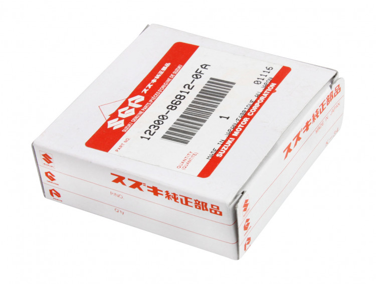 Вкладыш коренной Suzuki DF200T/225T/250T, (0.25) красный/розовый, арт. 12300868120FA,          SUZUKI  Вкладыш коренной Suzuki DF200T/225T/250T, (0.25) красный/розовый, арт. 12300868120FA,          SUZUKI