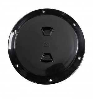 Лючок палубный 6", черный