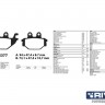 Тормозные колодки  HS377 RM, KAWASAKI, STELS/ Rival    