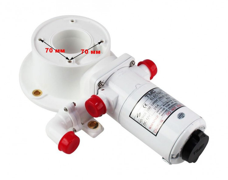 Помпа унитаза с мацератором, 12 В, арт. 15420P42997012,          TMC  Помпа унитаза с мацератором, 12 В, арт. 15420P42997012,          TMC