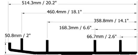 Конек лыжи BRP (комплект 2шт) A-04-0-4-438, арт. A-04-0-4-438,          SPI 