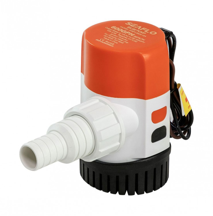 Помпа осушительная 12 В, 600GPH (2271 л/час), SeaFlo, арт. SFBP1G60013A,          SeaFlo 