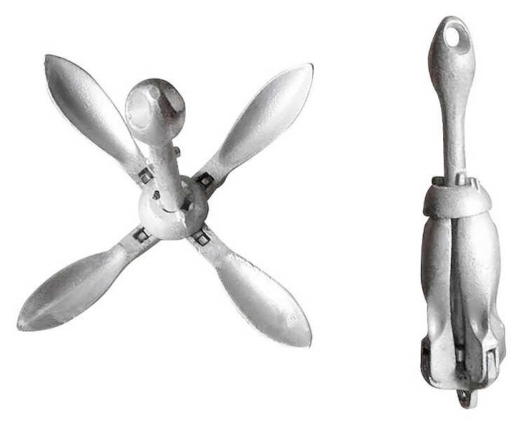 Якорь-кошка гальванизированный, 2,5 кг, арт. 10005862,          Мореман 