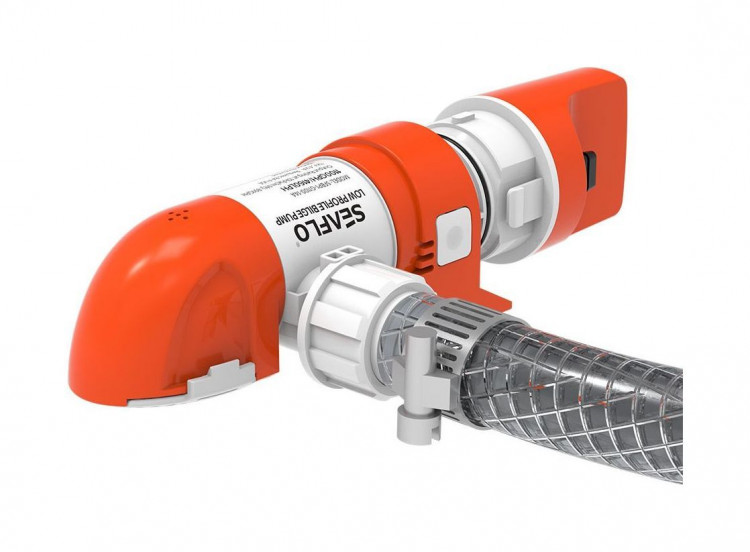 Помпа осушительная автоматическая низкопрофильная, 24 В, 1100GPH (4163 л/ч), SeaFlo, арт. SFBP2G110014A,          SeaFlo 