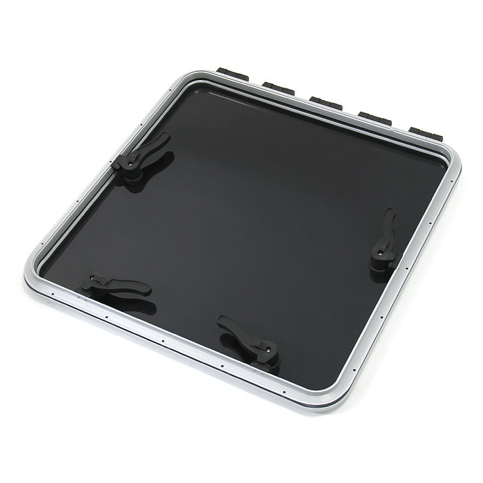 Люк палубный распашной низкопрофильный Фрегат 667x667 R42.5, арт. 030875T,          Техномарин 