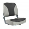 Кресло XXL складное мягкое, серый/серый-темно (упаковка из 2 шт.) 