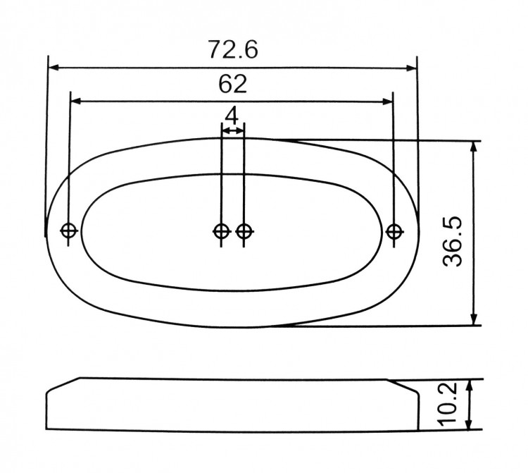 Светильник каютный светодиодный белый, белое свечение, арт. C91107W,          Easterner  Светильник каютный светодиодный белый, белое свечение, арт. C91107W,          Easterner