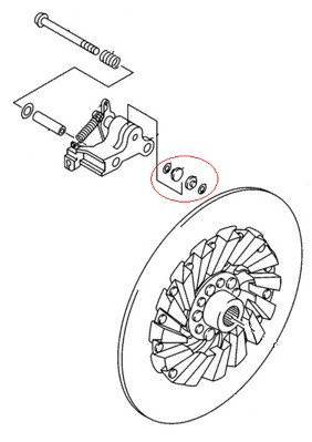 Тормозные колодки Yamaha (стояночный) SM-05500F, арт. SM-05500F,          SPI  Тормозные колодки Yamaha (стояночный) SM-05500F, арт. SM-05500F,          SPI
