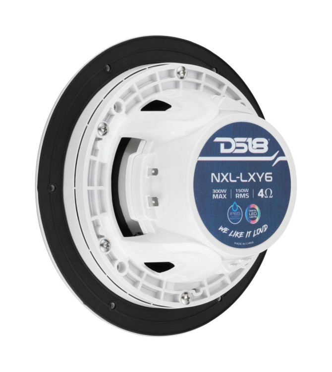Морская акустика с магнитной решеткой RGB 6.5" DS18, арт. NXLLXY6WH,          DS18 