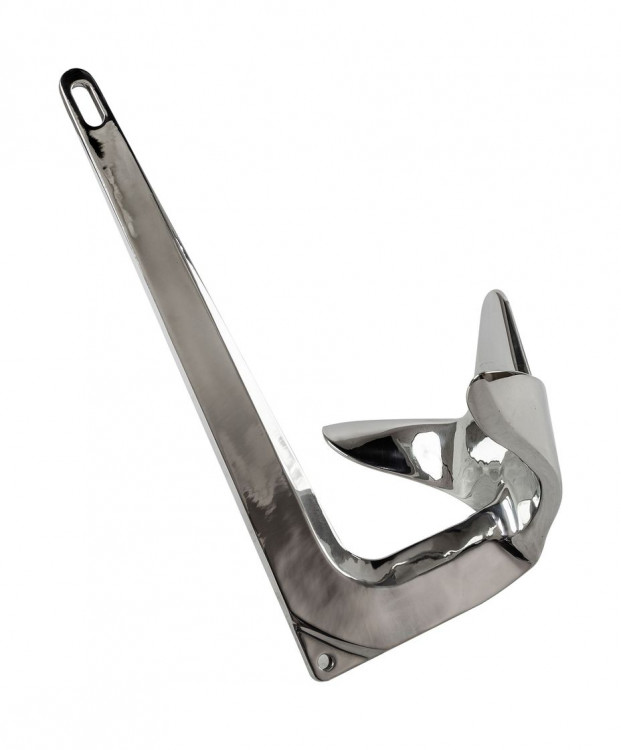 Якорь Брюса 10 кг, нержавеющий, арт. A020110,          Quattro Marine 