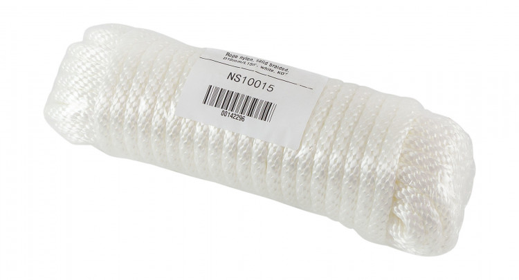 Веревка сплошного плетения d10мм, L15м белый, арт. MR-NS10015,          MARINE ROCKET  Веревка сплошного плетения d10мм, L15м белый, арт. MR-NS10015,          MARINE ROCKET