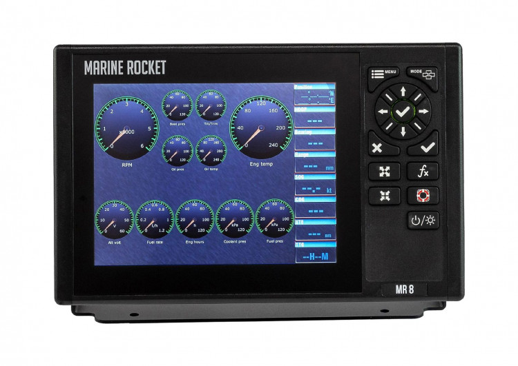 Картплоттер морской 8C", арт. 4620136019729,          Marine Rocket 