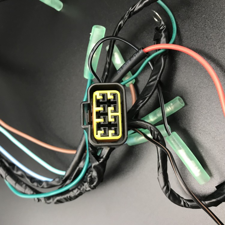 Кабель д/у Yamaha (папа с мотора) (10Pin) (Omax), арт. 66T-82590-20-TW,          OMAX 