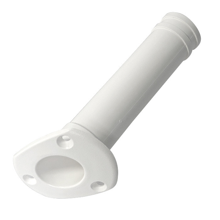 Держатель спиннинга врезной 215х40 мм, белый пластик, арт. C12700,          Easterner 