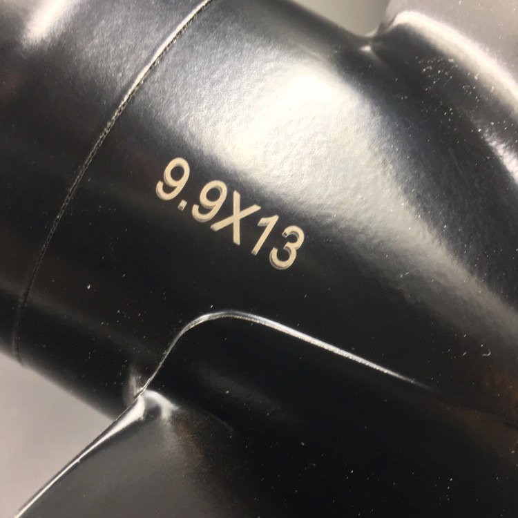 Гребной винт Tohatsu/Mercury 25-30 (48-896900A40) (3x9.9x13), арт. 346-64104-5-K,          YHS 