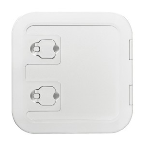 Люк смотровой пластиковый 375x375мм, белый