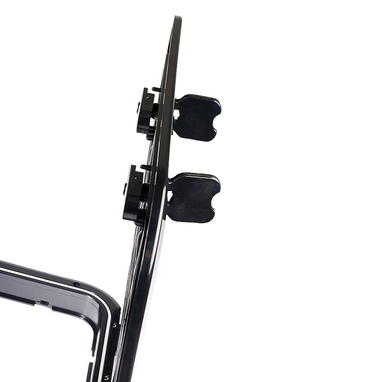 Люк смотровой пластиковый, 375x375 мм, черный, арт. 10270763,          Osculati 