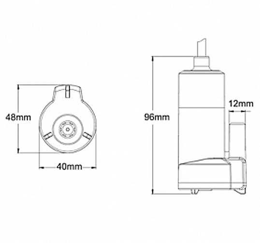 Помпа погружная (SFSP1-L012-01), арт. 10269260,          SeaFlo 