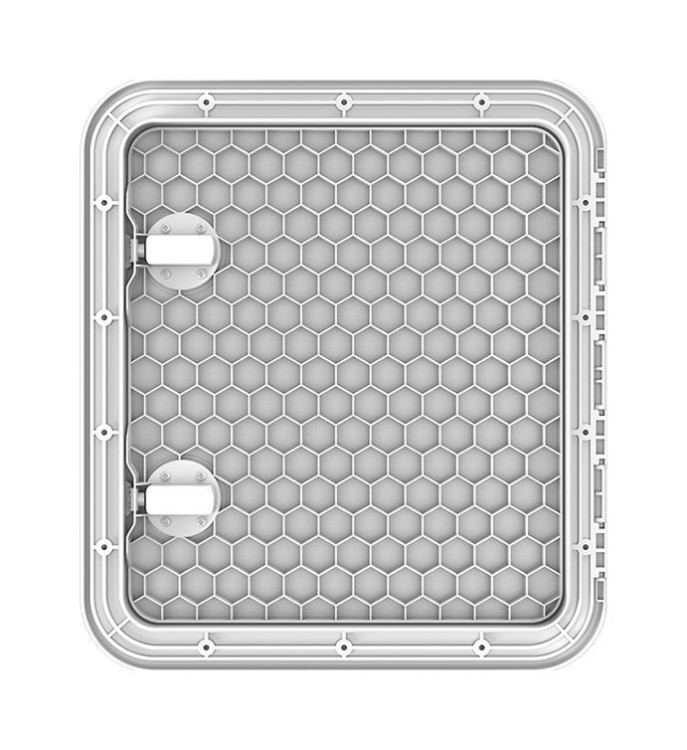 Люк смотровой белый, SeaFlo 460 х 510 мм, арт. SFRE146051002,          SeaFlo 