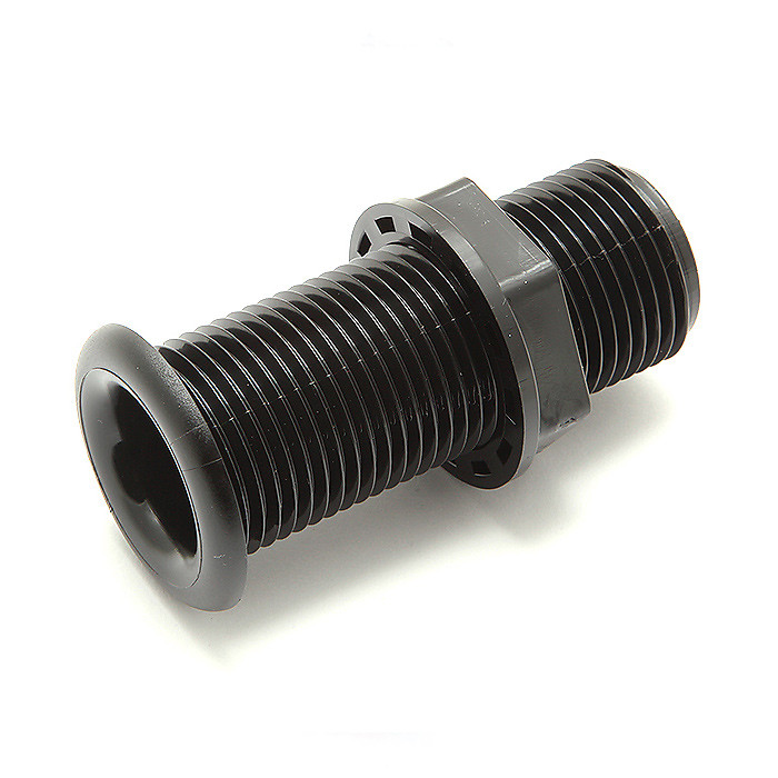 Стакан дренажный 30х80 мм, черный пластмасса, арт. 6016_80B,          Ceredi 