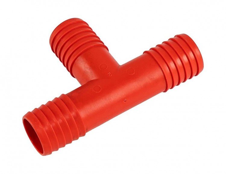 Разветвитель для водяных шлангов Т-образный 25 мм, полиамид, арт. 17-204-25,          Osculati 