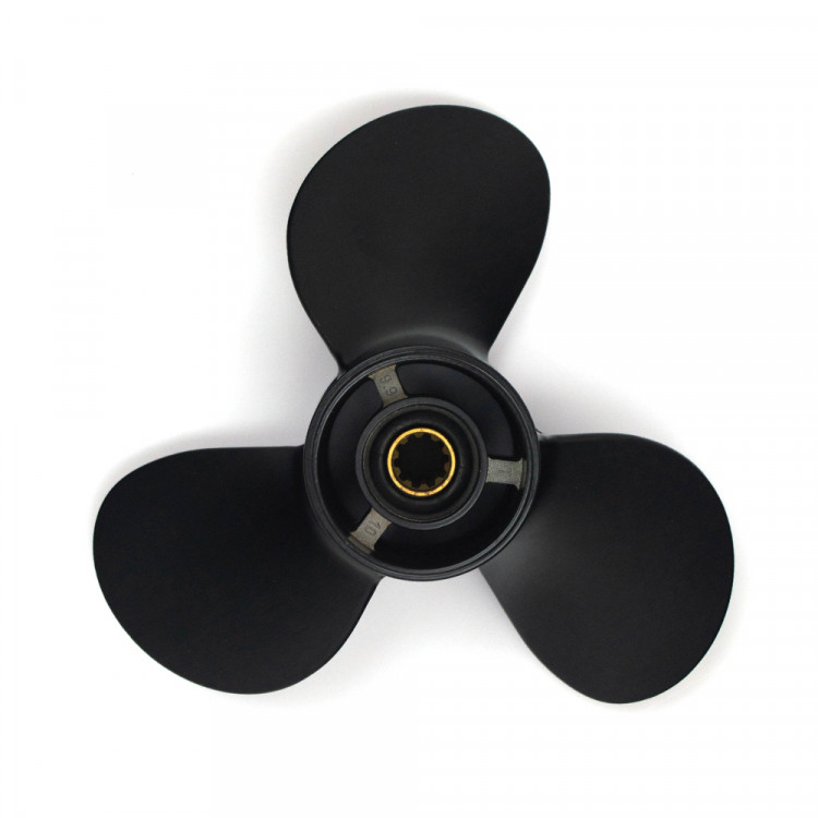 Винт гребной   для Tohatsu 25-30HP, диаметр 9,9"" алюминиевый, лопастей - 3, шаг 13", арт. SK346-64104-5-ts,          Skipper  Винт гребной   для Tohatsu 25-30HP, диаметр 9,9"" алюминиевый, лопастей - 3, шаг 13", арт. SK346-64104-5-ts,          Skipper