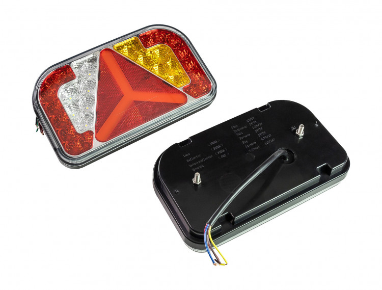 Комплект стоп-сигналов 235х140х38 мм, арт. 86108,          Ningbo Era Vehicle 