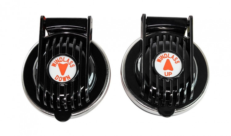 Кнопка управления якорной лебедкой палубная, черная, арт. 63521-BK,          AAA 