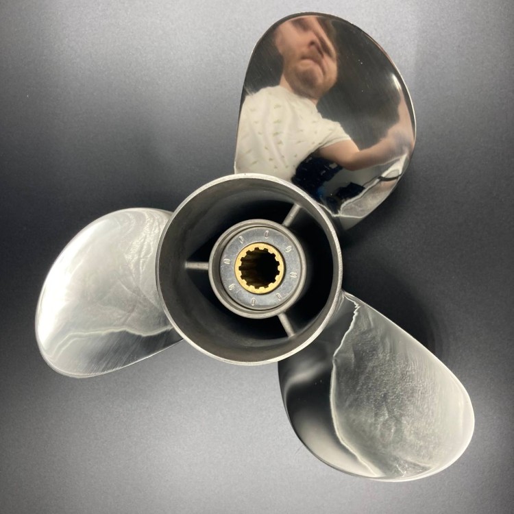 Гребной винт Suzuki DT40-DT65, DF40-DF50, DF40A-DF60A (3x11-3/4x15) (Сталь), арт. 99105-00500-15P-K,          YHS 