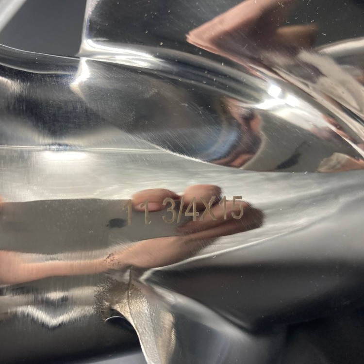 Гребной винт Suzuki DT40-DT65, DF40-DF50, DF40A-DF60A (3x11-3/4x15) (Сталь), арт. 99105-00500-15P-K,          YHS 