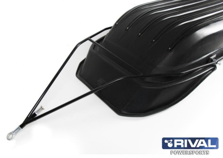 Сани-волокуши 2100 с отбойником, с накладками, S.0016.1.BP-NK, арт. S.0016.1.BP-NK,          Rival 