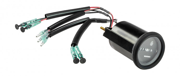 Счетчик моточасов Suzuki DF25-250/DT25-40, черный, арт. 3450093J02000,          SUZUKI  Счетчик моточасов Suzuki DF25-250/DT25-40, черный, арт. 3450093J02000,          SUZUKI