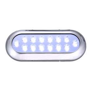 Фонарь подводный , нержавеющая сталь, пластик, SK-00398-14SSBU-ts