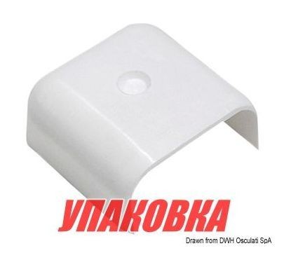 Концевик привального бруса, пластик (упаковка из 16 шт.), арт. 44-579-03_pkg_16,          Osculati 