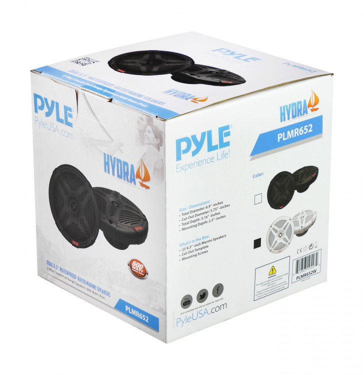 Морская акустика PYLE PLMR652W, арт. PLMR652W,          PYLE  Морская акустика PYLE PLMR652W, арт. PLMR652W,          PYLE