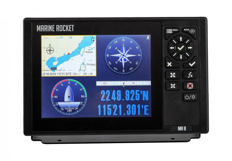 Картплоттер морской 8X", арт. 4620136019743,          MARINE ROCKET 