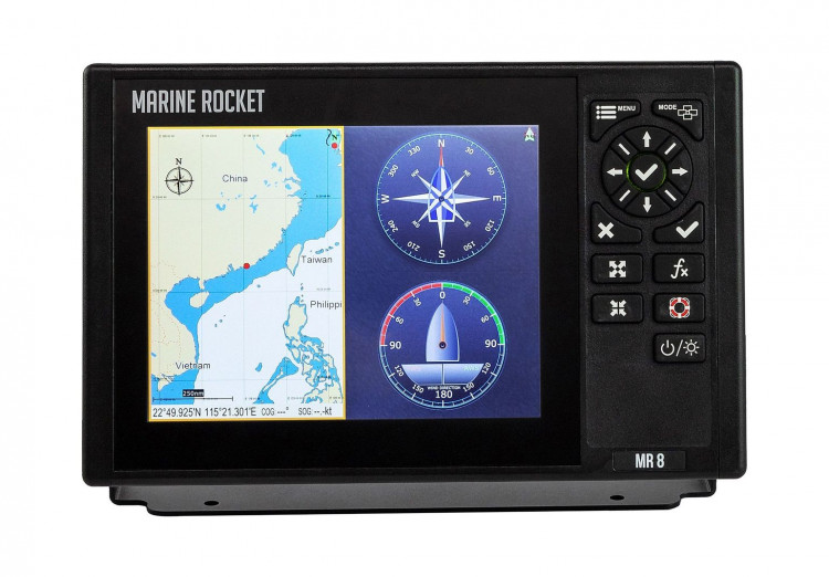 Картплоттер морской 8X", арт. 4620136019743,          MARINE ROCKET 