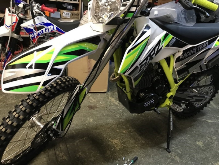 KTZ BRZ X5M 250cc 2021 Защита двигателя мотоцикла, арт. 603.2,          KTZ 