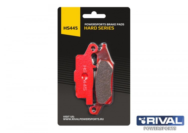 Тормозные колодки HS445 YAMAHA / Rival, арт. HS445,          Rival 